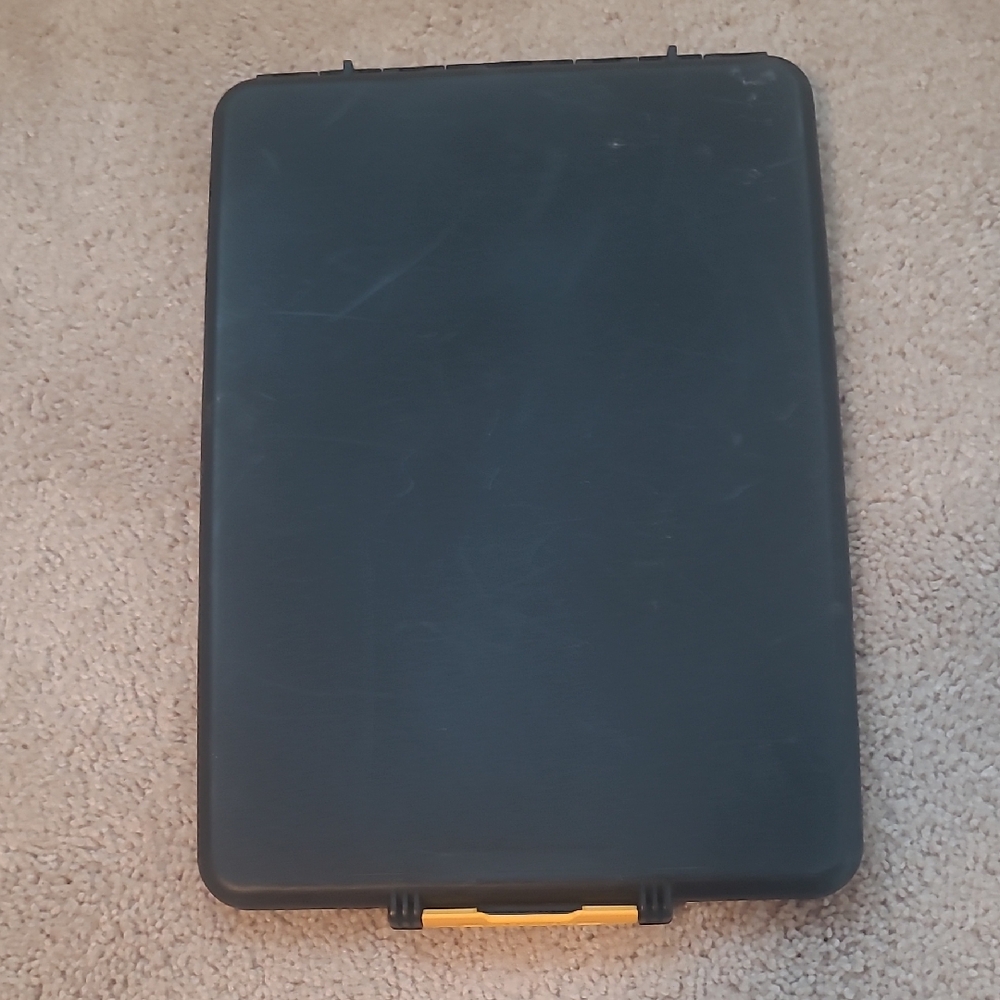 Black and Yellow Hard Case